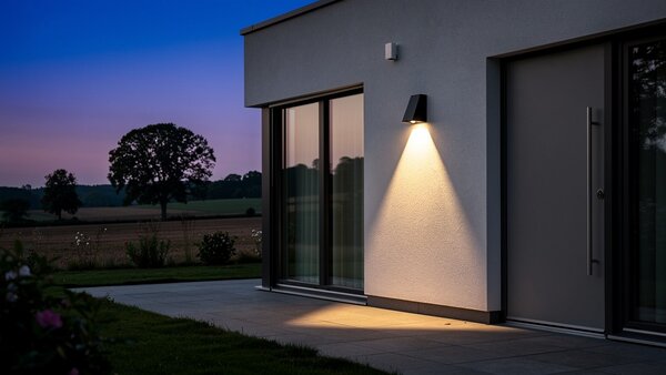TESLA lighting Tesla - LED Solární nástěnné svítidlo 50lm, 1300mAh, 3000K