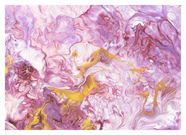 Obraz - Růžová abstrakce (70x50 cm)