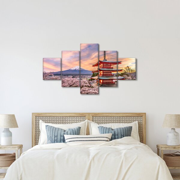 Obraz - Fudži, Japonsko (125x70 cm)