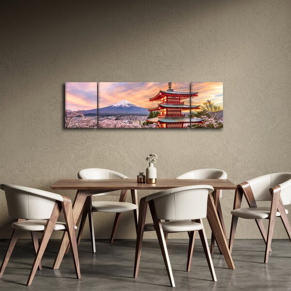 Obraz - Fudži, Japonsko (170x50 cm)