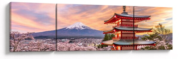 Obraz - Fudži, Japonsko (170x50 cm)
