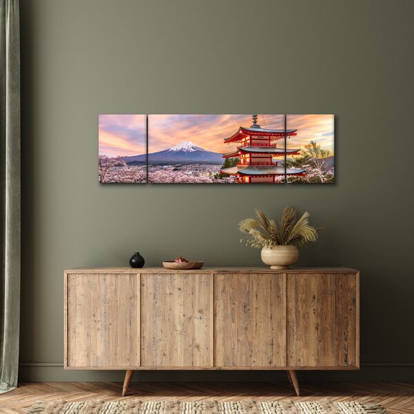 Obraz - Fudži, Japonsko (170x50 cm)