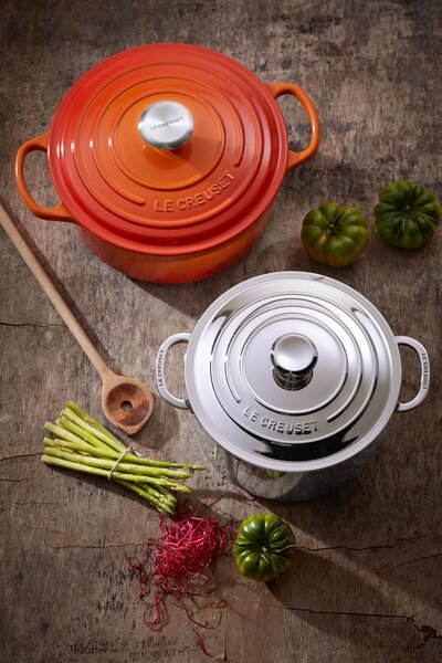 Le Creuset 96600624000000 Hrnec na maso 3-ply Plus 24 cm