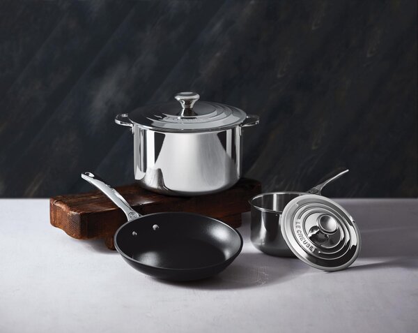 Le Creuset 96600624000000 Hrnec na maso 3-ply Plus 24 cm