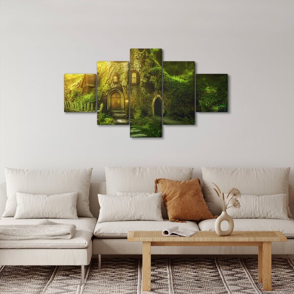 Obraz - Pohádkový les (125x70 cm)