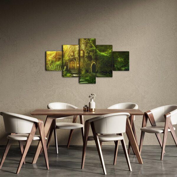 Obraz - Pohádkový les (125x70 cm)