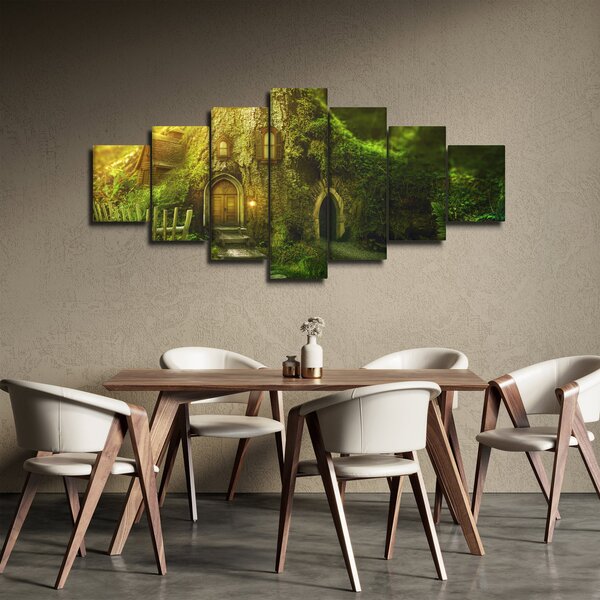 Obraz - Pohádkový les (210x100 cm)