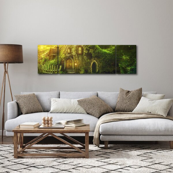 Obraz - Pohádkový les (170x50 cm)