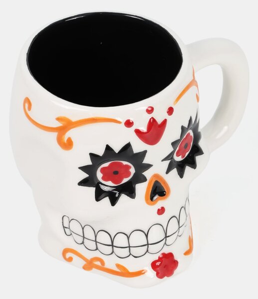 Sinsay - Hrnek s halloweenským motivem - bílá