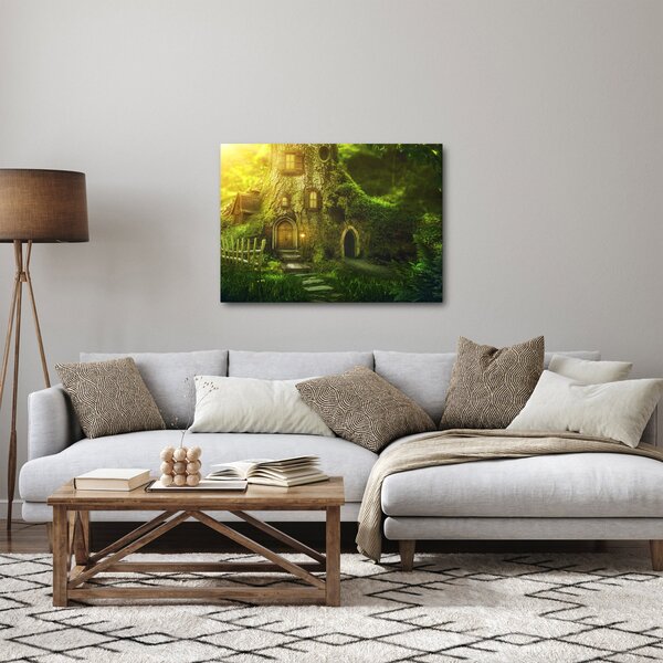 Obraz - Pohádkový les (70x50 cm)
