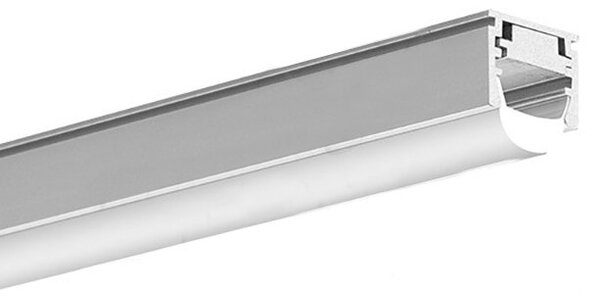 Difuzor KLUŚ LENSO-11R 10-90DEG pro LED hliníkové profily Barva: čirá, Délka: 1m