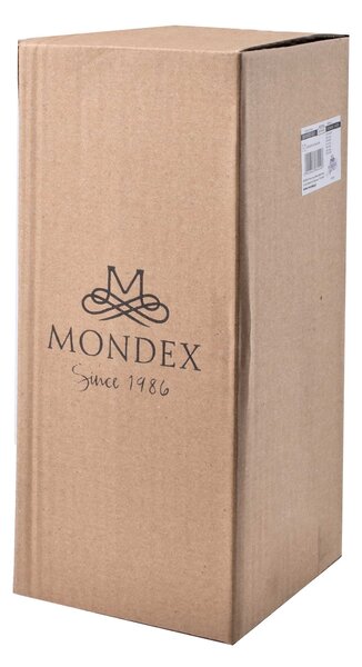 Mondex Váza Serenite 25 cm čirá