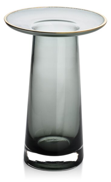 Mondex Váza Serenite 20 cm šedá