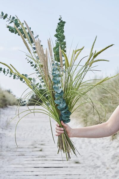 Lene Bjerre Umělý eukalyptus - Dusty Green LB193