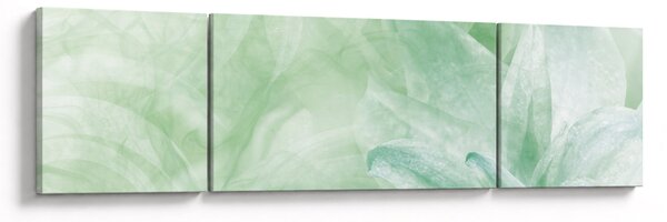Obraz - Zelený květ (170x50 cm)