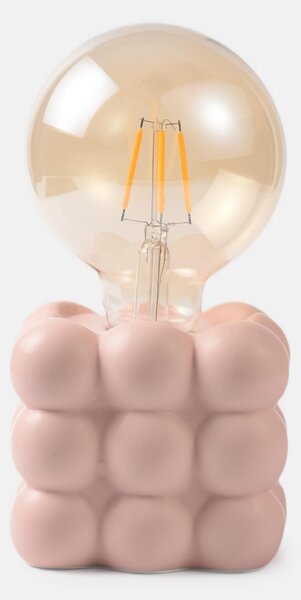 Sinsay - LED lampa bubble - pastelová růžová