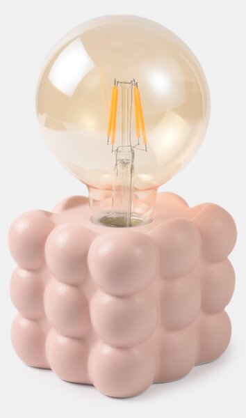 Sinsay - LED lampa bubble - pastelová růžová