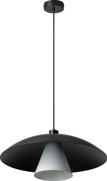 Osram - Lustr na lanku DECOR FLYING MUSHROOM 1xE27/25W/230V pr. 50 cm černá