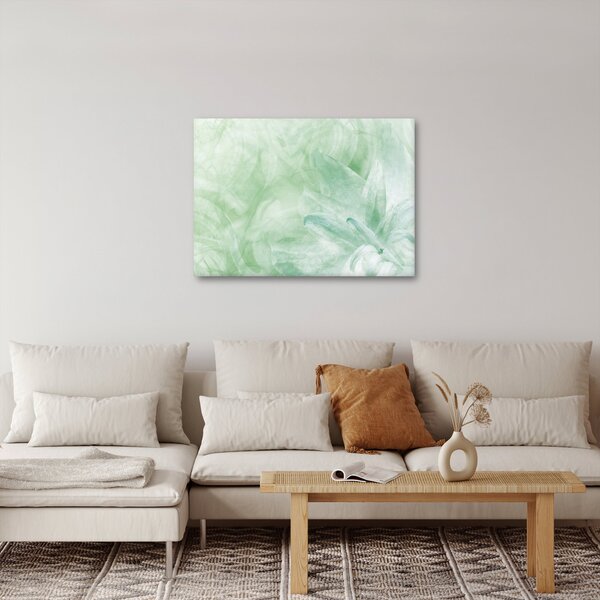 Obraz - Zelený květ (70x50 cm)