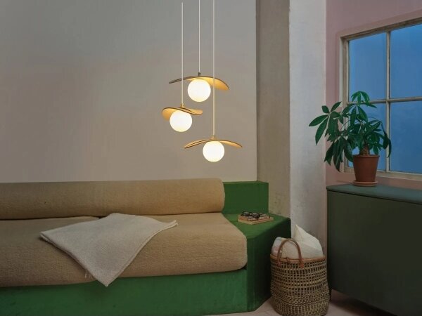 Osram - Lustr na lanku DECOR PEARL 3xG9/5W/230V béžová