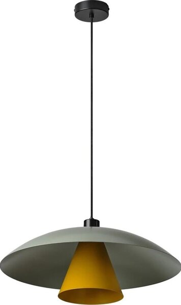 Osram - Lustr na lanku DECOR FLYING MUSHROOM 1xE27/25W/230V pr. 50 cm zelená