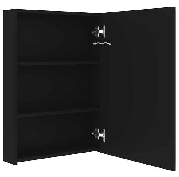 LED koupelnová skříňka se zrcadlem 50 x 13 x 70 cm 325543