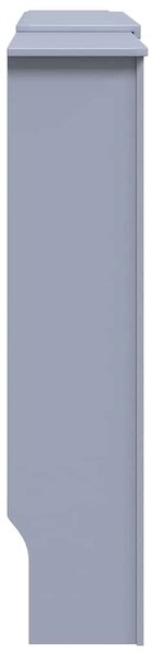 Kryt na radiátor MDF šedý 205 cm 325557