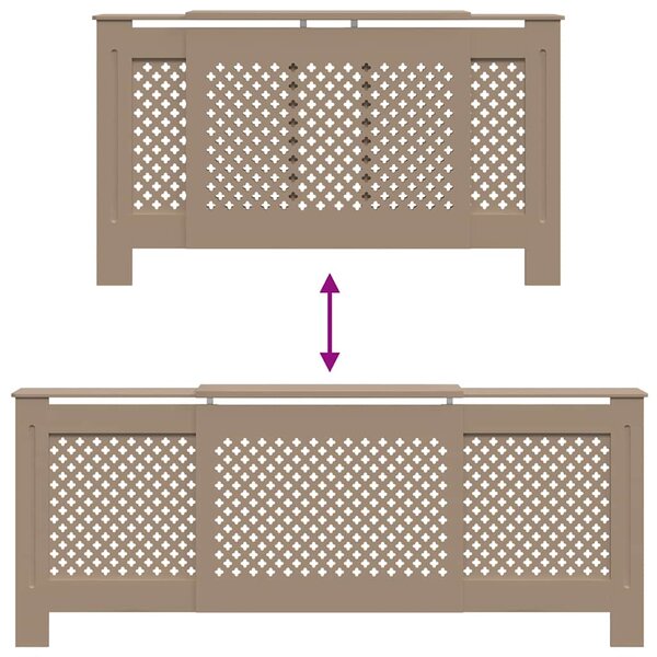 Kryt na radiátor MDF 205 cm 325558