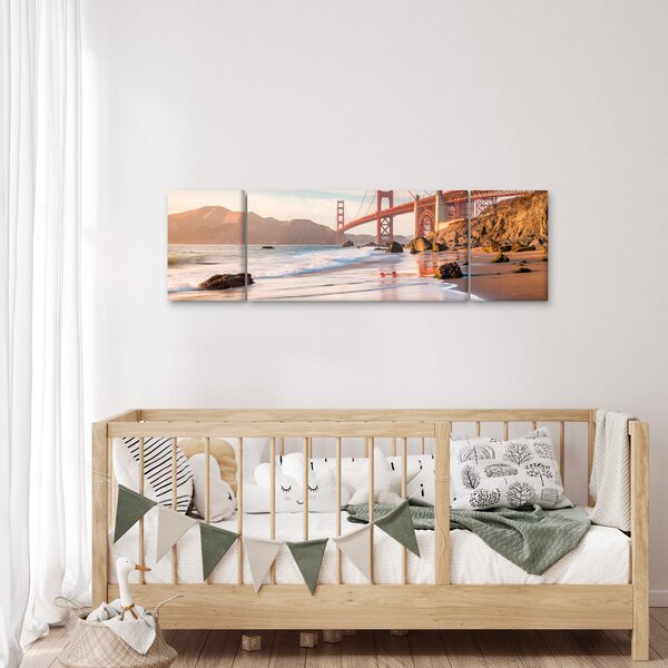 Obraz - Golden Gate Bridge (170x50 cm)