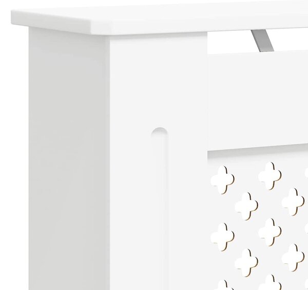 Kryt na radiátor MDF bílý 78 cm 325567