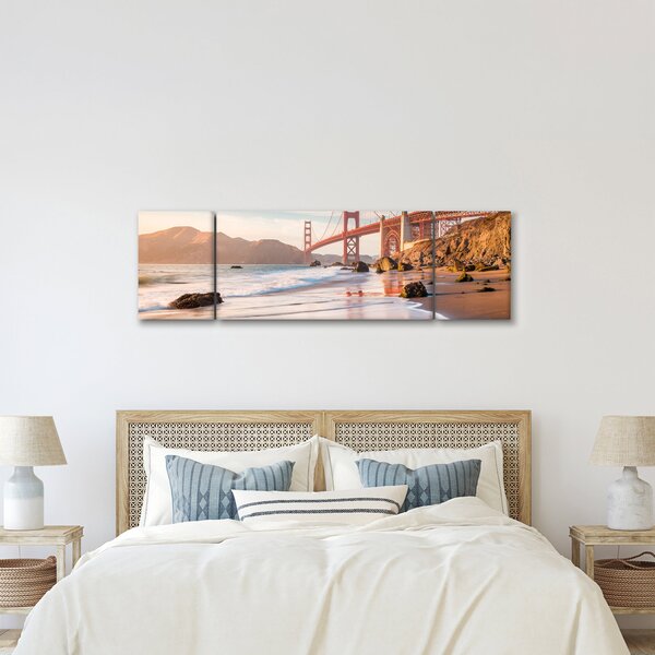 Obraz - Golden Gate Bridge (170x50 cm)