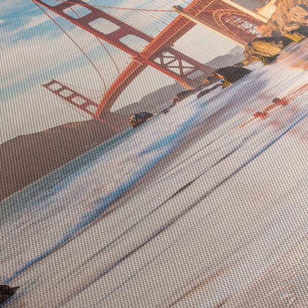 Obraz - Golden Gate Bridge (210x100 cm)