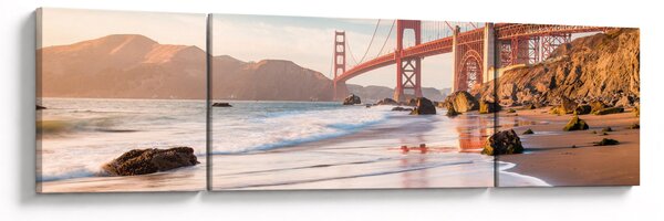 Obraz - Golden Gate Bridge (170x50 cm)
