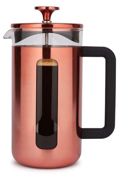 KitchenCraft French Press La Cafetiere PISA na 8 šálků, měděná LCPISA8CPCOP