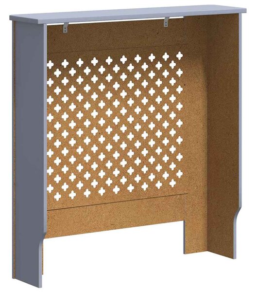 Kryt na radiátor MDF šedý 78 cm 325569