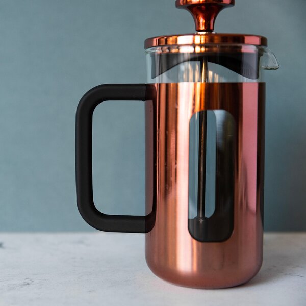 KitchenCraft French Press La Cafetiere PISA na 8 šálků, měděná LCPISA8CPCOP