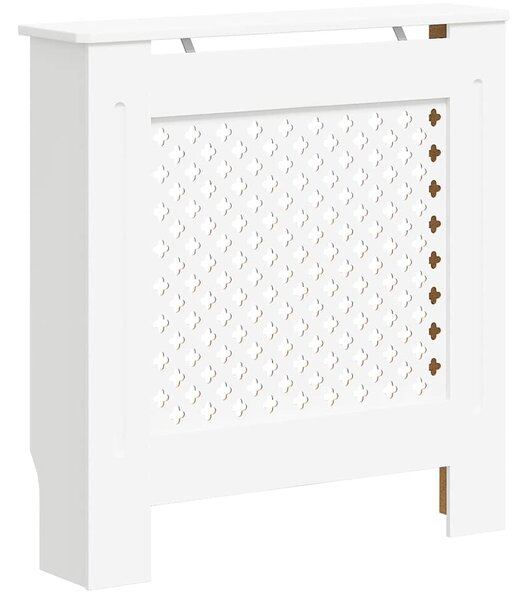 Kryt na radiátor MDF bílý 78 cm 325567