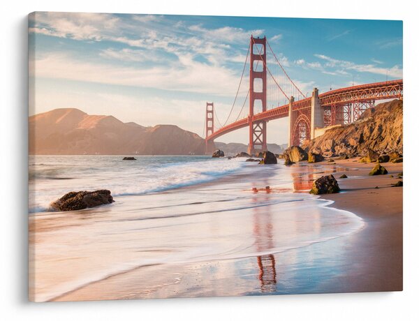 Obraz - Golden Gate Bridge (70x50 cm)