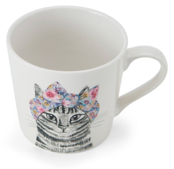 Hrnek Mikasa Tipperleyhill motiv kočka, 380ml MKTIPPMUGCAT