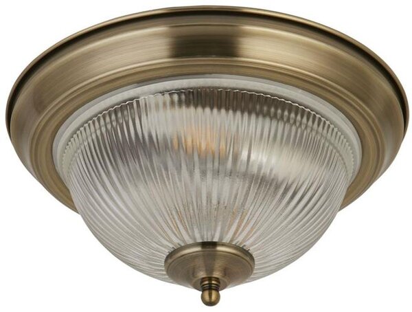 Searchlight American Diner nástěnné svítidlo 2x60 W mosaz-průhledná 4370