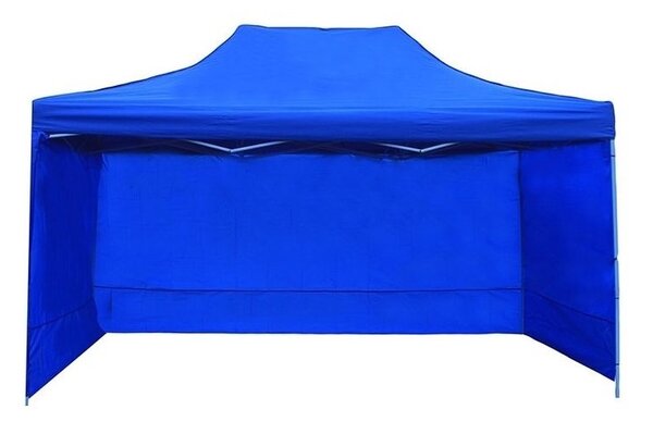 JAKS Nůžkový stan profi 3 x 4,5 m modrý