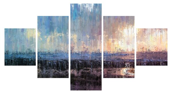 Obraz - Abstrakce (125x70 cm)