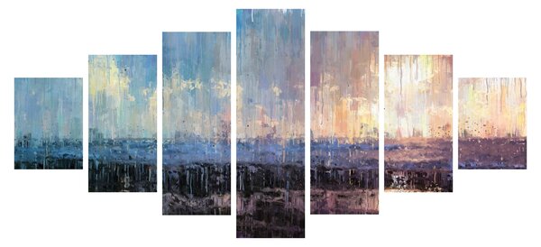 Obraz - Abstrakce (210x100 cm)