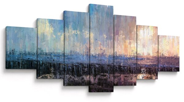 Obraz - Abstrakce (210x100 cm)