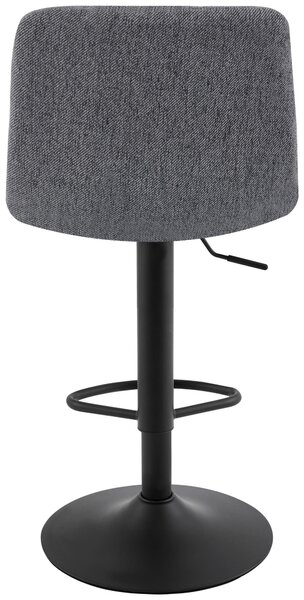 BAROVÁ ŽIDLE, šedá, černá Stylife - Barové židle