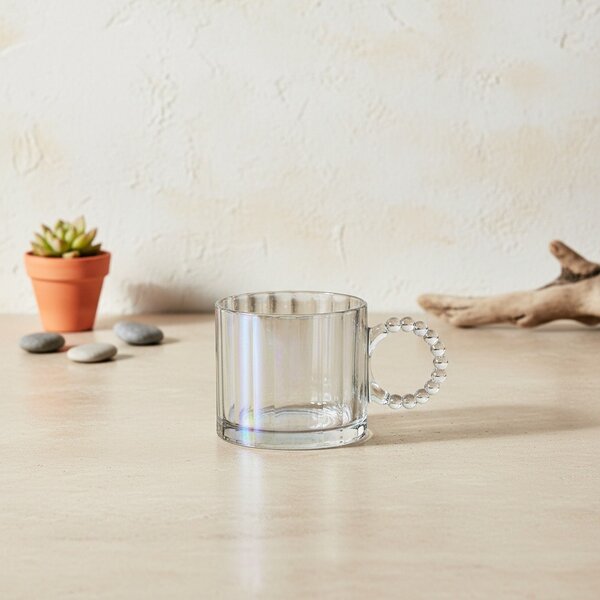 Allesken Skleněný hrnek MODERN KITCHEN LILY 300 ml čirý