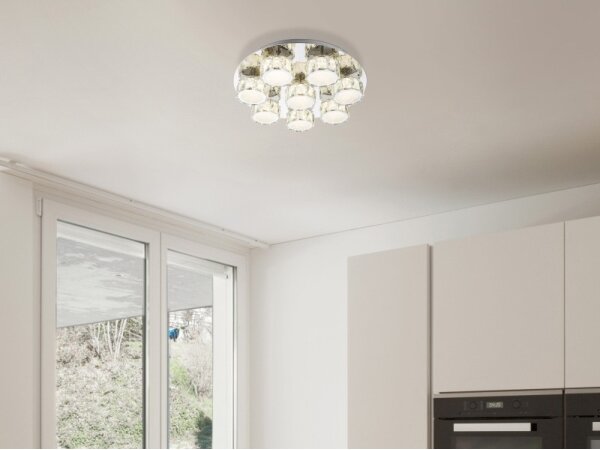 Globo 49350D5 - LED Stm. stropní svítidlo AMUR LED/64W/230V 4000K pr. 50 cm