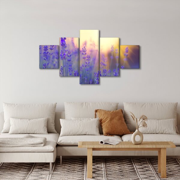 Obraz - Levandule (125x70 cm)