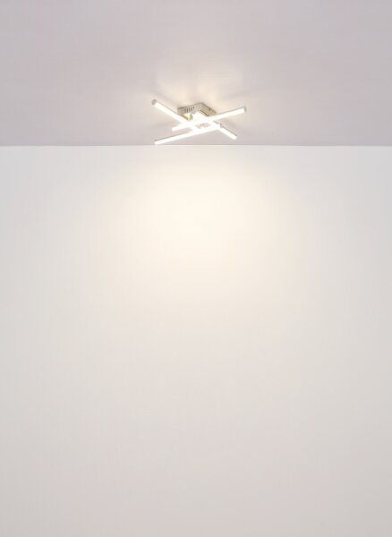 Globo 67342-24 - LED Stropní svítidlo KIRINA LED/24W/230V 3000K černá