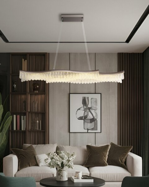 Globo 67348H - LED Lustr na lanku JULIET LED/35W/230V 3200K matný chrom
